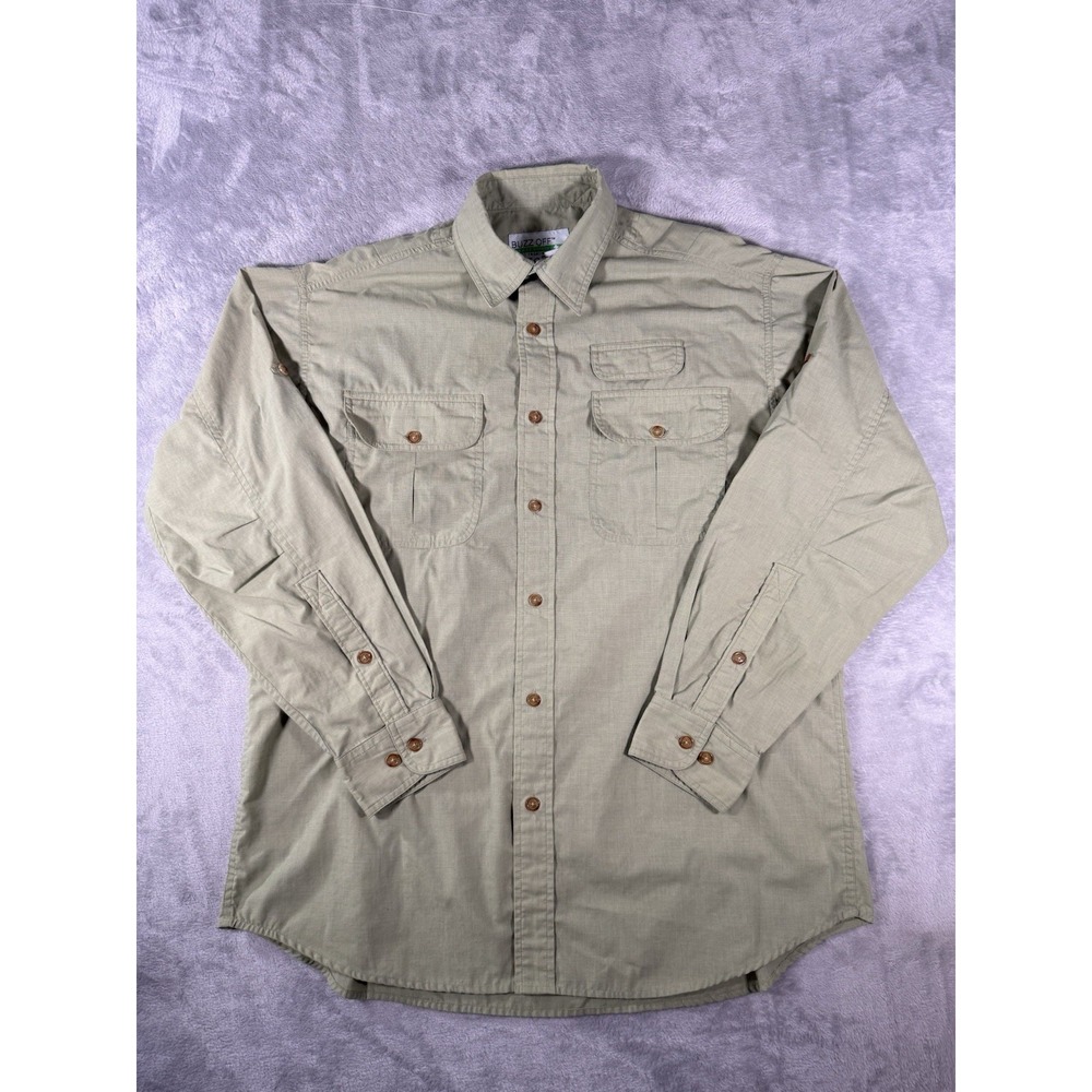 Orvis Men's Casual Button Down Shirt - Olive Green